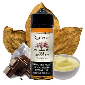خرید جویس تنباکو شکلات خامه رایپ ویپز - Ripe Vapes VCT CHOCOLATE 120ML