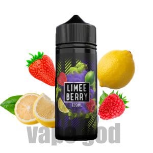 خرید جویس لیمو و تمشک سمز ویپ - Sams Vape Lime Berry 120ML