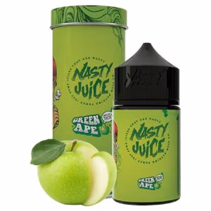 خرید جویس سیب سبز نستی -  Nasty Green Ape Low Mint 60ml