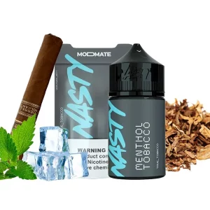 خرید جویس تنباکو یخ نستی  -  NASTY MODMATE MENTHOL TOBACCO 60ml