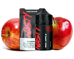 خرید جویس سیب قرمز نستی  -  NASTY MODMATE RED APPLE 60ml