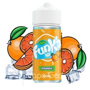 خرید جویس پرتقال یخ ویپ دیستلری - Vape Distillery FUNK'S ORANGE ICE 120ml