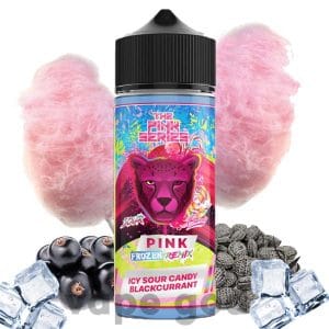 خرید جویس آبنبات انگور فرنگی یخ دکتر ویپز - Dr.Vape PINK FROZEN REMIX 120ml
