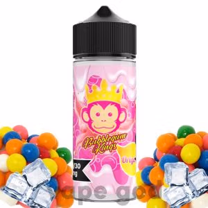 خرید جویس آدامس بادکنکی یخ دکتر ویپز - Dr.Vape BUBBLEGUM KINGS ORIGINAL ICE 120ml