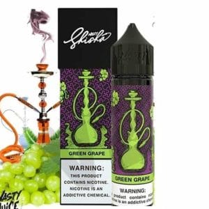 خرید جویس قلیانی انگور سبز نستی - NASTY SHISHA GREEN GRAPE 60ml