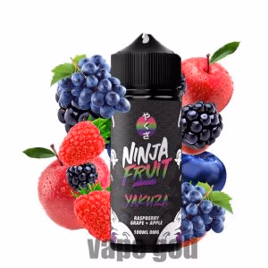 خرید جویس سیب تمشک و انگور ویپ دیستلری - Vape Distillery YAKUZA 120ml