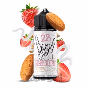 خرید جویس شیر توت فرنگی و کوکی ویپ دیستلری - Vape Distillery DISORDER NOOKIE 120ml