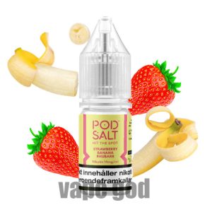 خرید سالت توت فرنگی موز ریواس پاد سالت - Pod Salt nexus STRAWBERRY BANANA 30ML