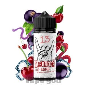 خرید جویس آلبالو و انگور فرنگی ویپ دیستلری - Vape Distillery DISORDER THE BOMB 120ml