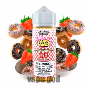 خرید جویس دونات توت فرنگی لودد - Loaded STRAWBERRY JELLY DONUT 120ml