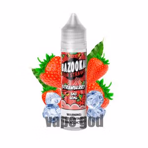 خرید جویس توت فرنگی یخ بازوکا – BAZOOKA STRAWBERRY ICE 60ML