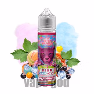 خرید جویس آبنبات انگور فرنگی یخ دکتر ویپز – Dr.Vape PINK FROZEN REMIX 60ml