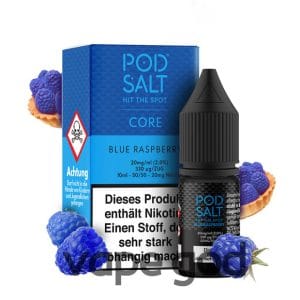 خرید سالت بلوبری نعنا پاد سالت 10 میل -  Pod Salt BLUEBERRY MIST 10ML