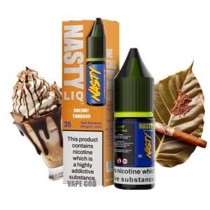خرید سالت تنباکو کرمی نستی – NASTY CREAMY TOBBACO 30ML