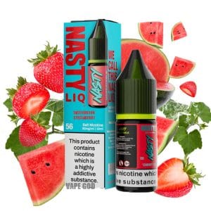 خرید سالت هندوانه توت فرنگی نستی – NASTY WATERMELON STRAWBERRY 30ML