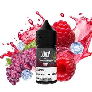خرید سالت انگور رزبری یخ جویسی(نستی) -  JUICY(NASTY) GRAPE RASPBERRY ICE 30ml