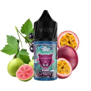 خرید سالت گواوا، پشن فروت و انگور فرنگی یخ دکتر ویپز – DR.VAPE PINK CRAZY FROZEN 30ml