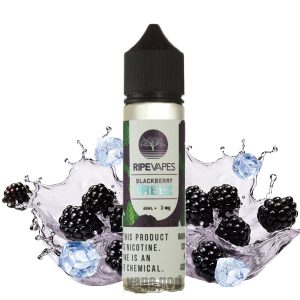 خرید جویس تمشک سیاه یخ رایپ ویپز - Ripe Vape BLACKBERRY ICE 60ml