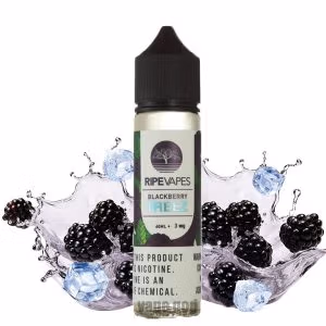 خرید جویس تمشک سیاه یخ رایپ ویپز - Ripe Vape BLACKBERRY ICE 60ml