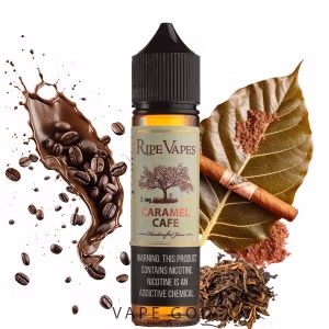 خرید جویس قهوه کارامل رایپ ویپز – Ripe Vape CARAMEL CAFE 60ml