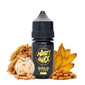خرید سالت تنباکو بادام گلد نستی – NASTY GOLD BLEND 30ML