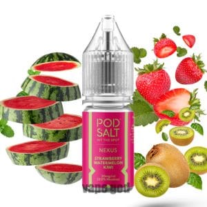 خرید سالت توت فرنگی هندوانه کیوی یخ پاد سالت - Pod Salt STRAWBERRY WATERMELON KIWI ICE 30ML