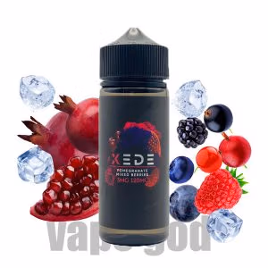 خرید جویس انار و تمشک یخ سمز ویپ - Sams Vape XEDE ICE 120ML