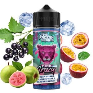 خرید جویس گواوا، پشن فروت و انگور فرنگی یخ دکتر ویپز - Dr.Vape Pink CRAZY ICE 120ml