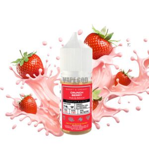 خرید سالت دسر شیر توت فرنگی گلس – GLAS CRUNCH BERRY 30ML