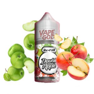 سالت دوسیب دکتر ویپ ریفیل – Dr.Vape(REFILL) DOUBLE APPLE 30ML