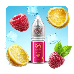 خرید سالت تمشک لیمو یخ پاد سالت 30 میل - Pod Salt BERRY LEMON ICE 30ML