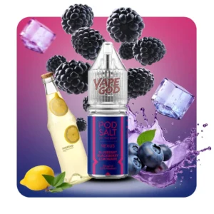سالت بلوبری تمشک سیاه لیموناد یخ پاد سالت 30 میل - Pod Salt blueberry Blackberry Lemonade ice 30ML
