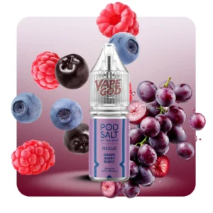 خرید سالت انگور و تمشک پاد سالت - Pod Salt nexus GRAPE BERRY BURST 30ML