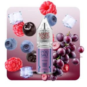 سالت انگور و تمشک یخ پاد سالت 30 میل - Pod Salt GRAPE BERRY BURST ICE 30ML