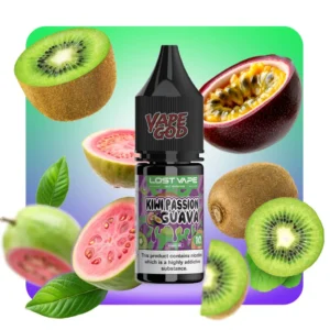 سالت کیوی پشن فروت گوآوا لاست ویپ – Lost Vape Kiwi Passion Guava 10 ML