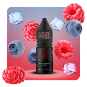 سالت میکس تمشک یخ پاد سالت 30 میل - Pod Salt MIXED BERRIES ICE 30ML