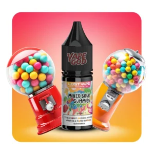 سالت آدامس ترش لاست ویپ – Lost Vape Mixed Sour Gummies 10 ML