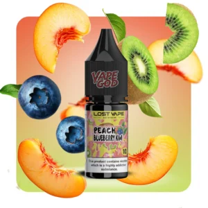سالت بلوبری هلو کیوی لاست ویپ – Lost Vape Peach Blueberry Kiwi 10 ML