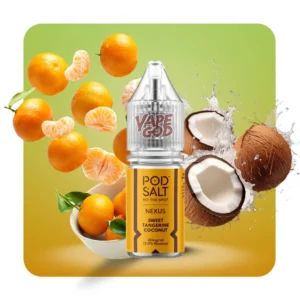 خرید سالت نارنگی نارگیل پاد سالت 30 میل - Pod Salt SWEET TANGERINE COCONUT 30ML