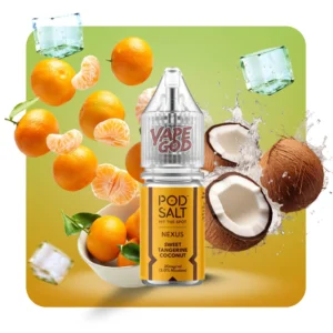 سالت نارنگی نارگیل یخ پاد سالت 30 میل – Pod Salt SWEET TANGERINE COCONUT ICE 30ML