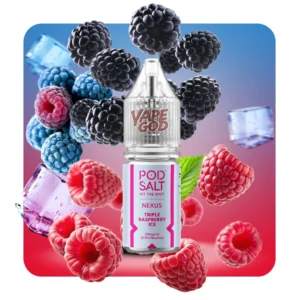 سالت میکس 3 تمشک یخ پاد سالت 30 میل - Pod Salt Triple Raspberry ice 30ML