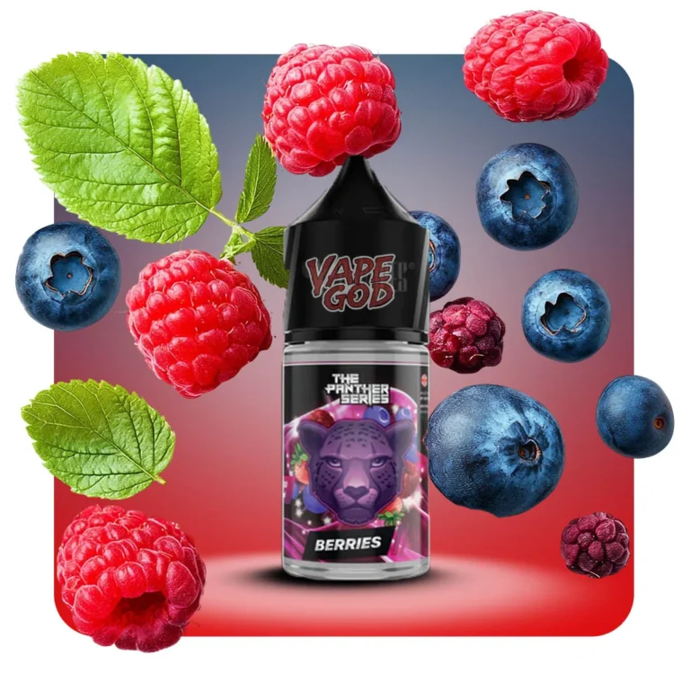 سالت میکس تمشک دکتر ویپز – Dr.Vape BERRIES 30ml فروشگاه ویپ ویپگاد